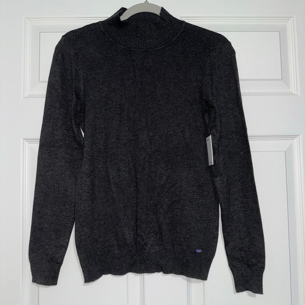 Calvin Klein Cardigan Sweater Women S Gray Open Front NWT Soft Knit